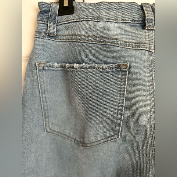 Super high rise cropped rewash jeans - Picture 10 of 11